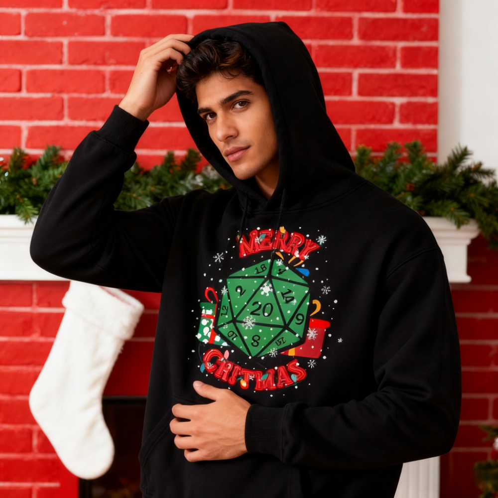 Winter Clothing Dnd - Merry Critmas DnD Game Funny Clothing