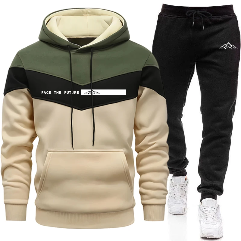 Winter Clothing Items - New Men's Tracksuit Fall Winter Casual