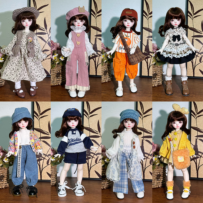 Winter Clothing Items - 30cm BJD Doll Clothes for Girls