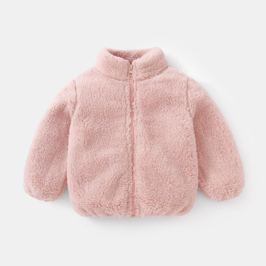 Winter Clothing 1 Year Old - Fashion Children Boys Solid Color Plush