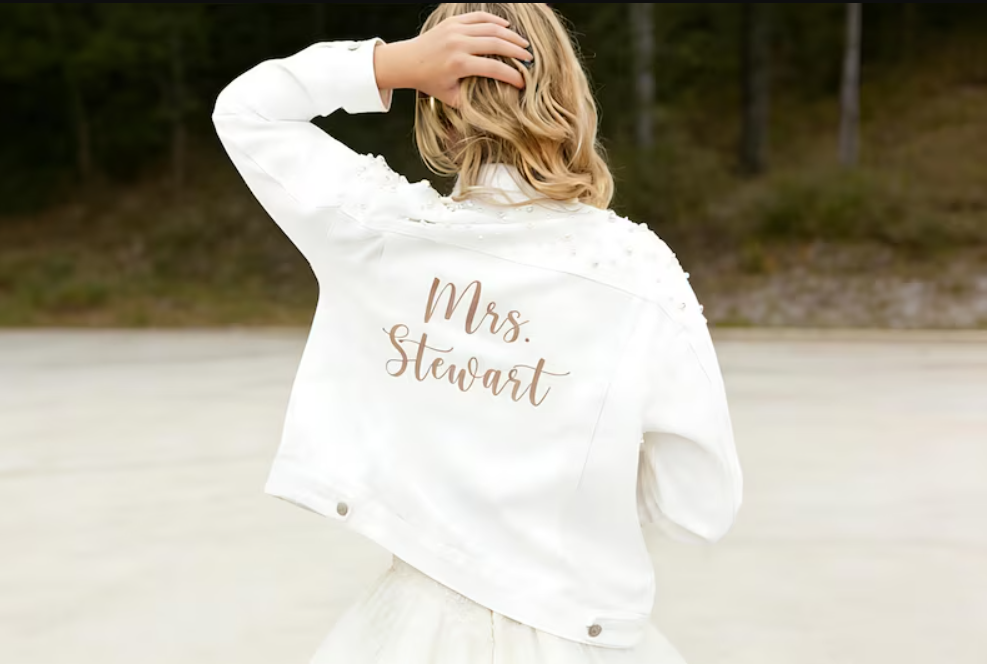 Custom Embroidered Bride Denim – Winter Clothing Design Bewertung und Preis
