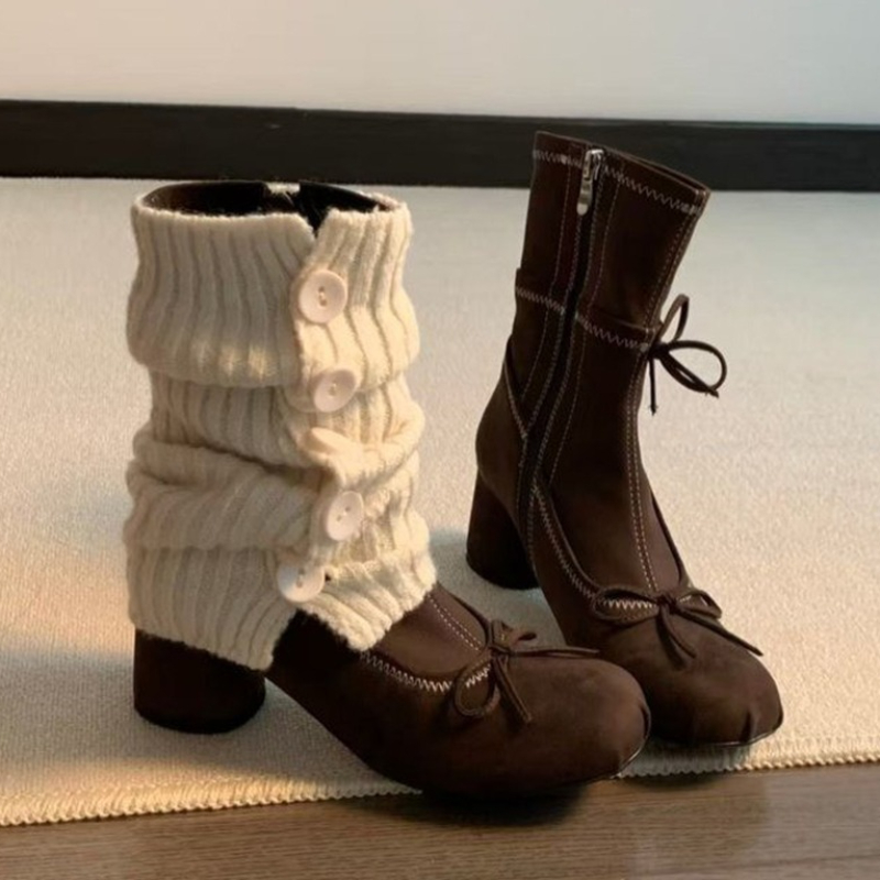 Bow High Heels Women Boots New – Winter Clothing For Woman Bewertung und Preis