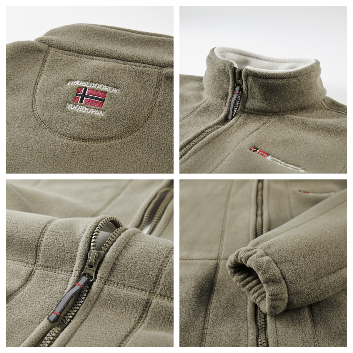 Thickened Fleece Double-sided  – Winter Clothing Norway Bewertung und Preis