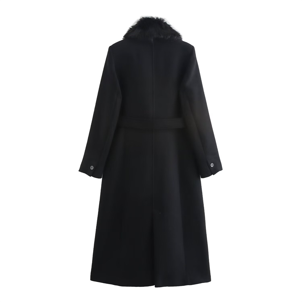 Women's Belt Warm Fur Collar C – Winter Clothing Sales Bewertung und Preis
