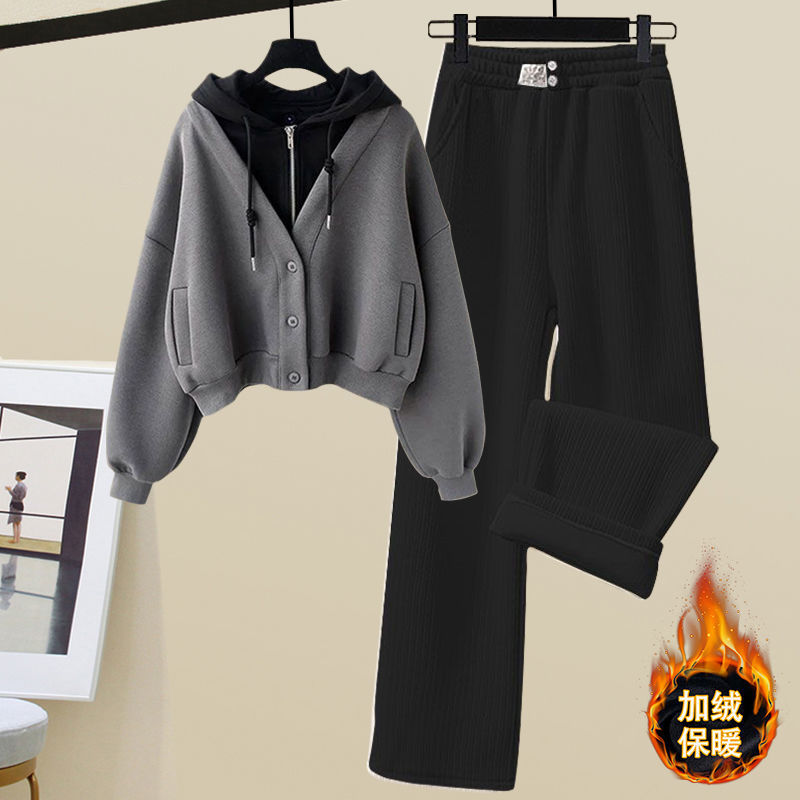 Plush and Thickened Hoodie Jac – Winter Clothing Sales Bewertung und Preis