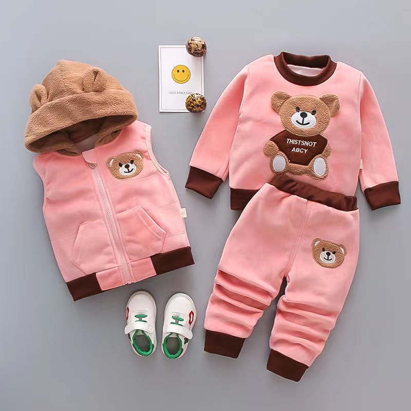 3Pcs Newborn Clothes Baby Girl – Winter Clothing 1 Year Old Bewertung und Preis