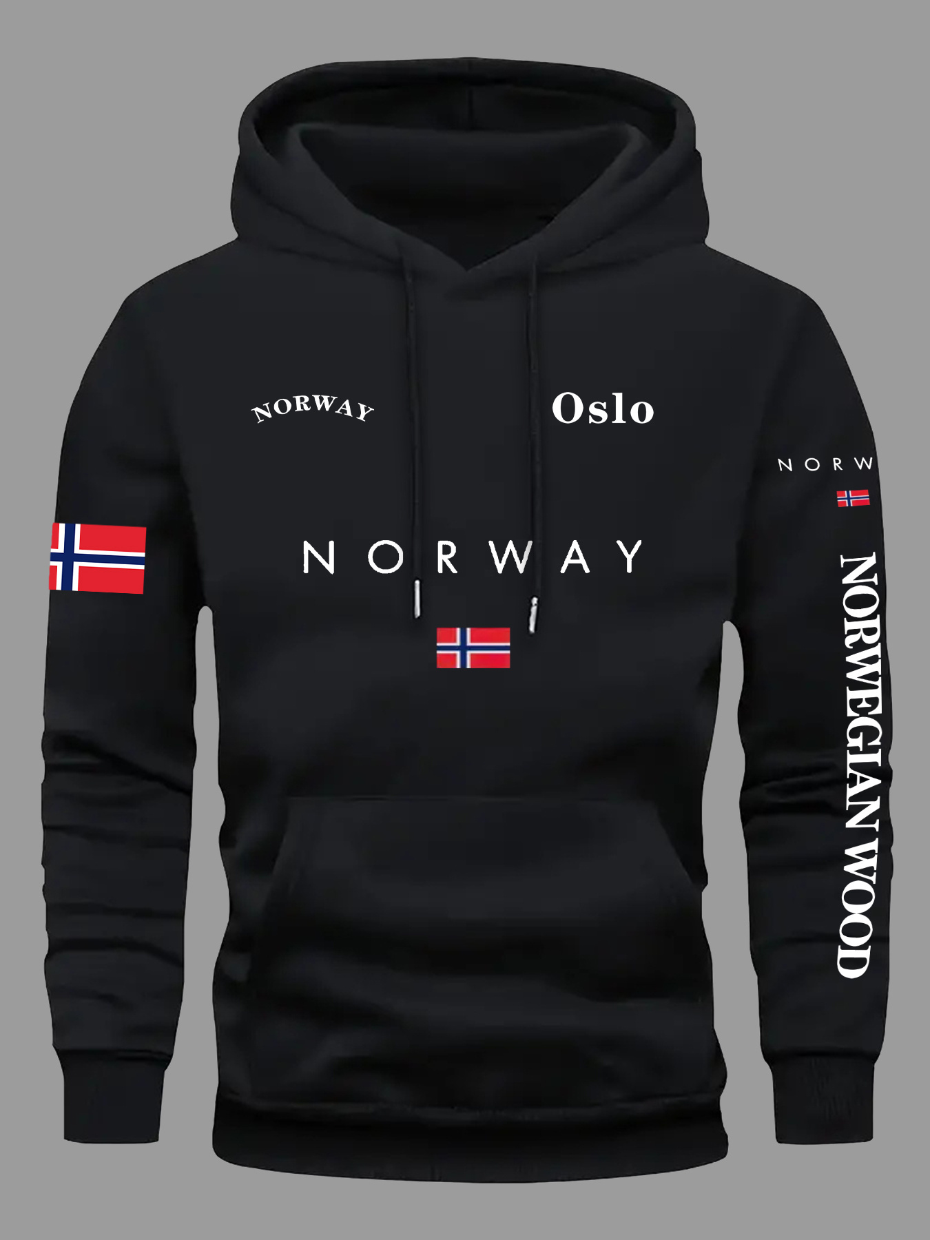 NORWAY Flag Hoodies Men Women  – Winter Clothing Norway Bewertung und Preis