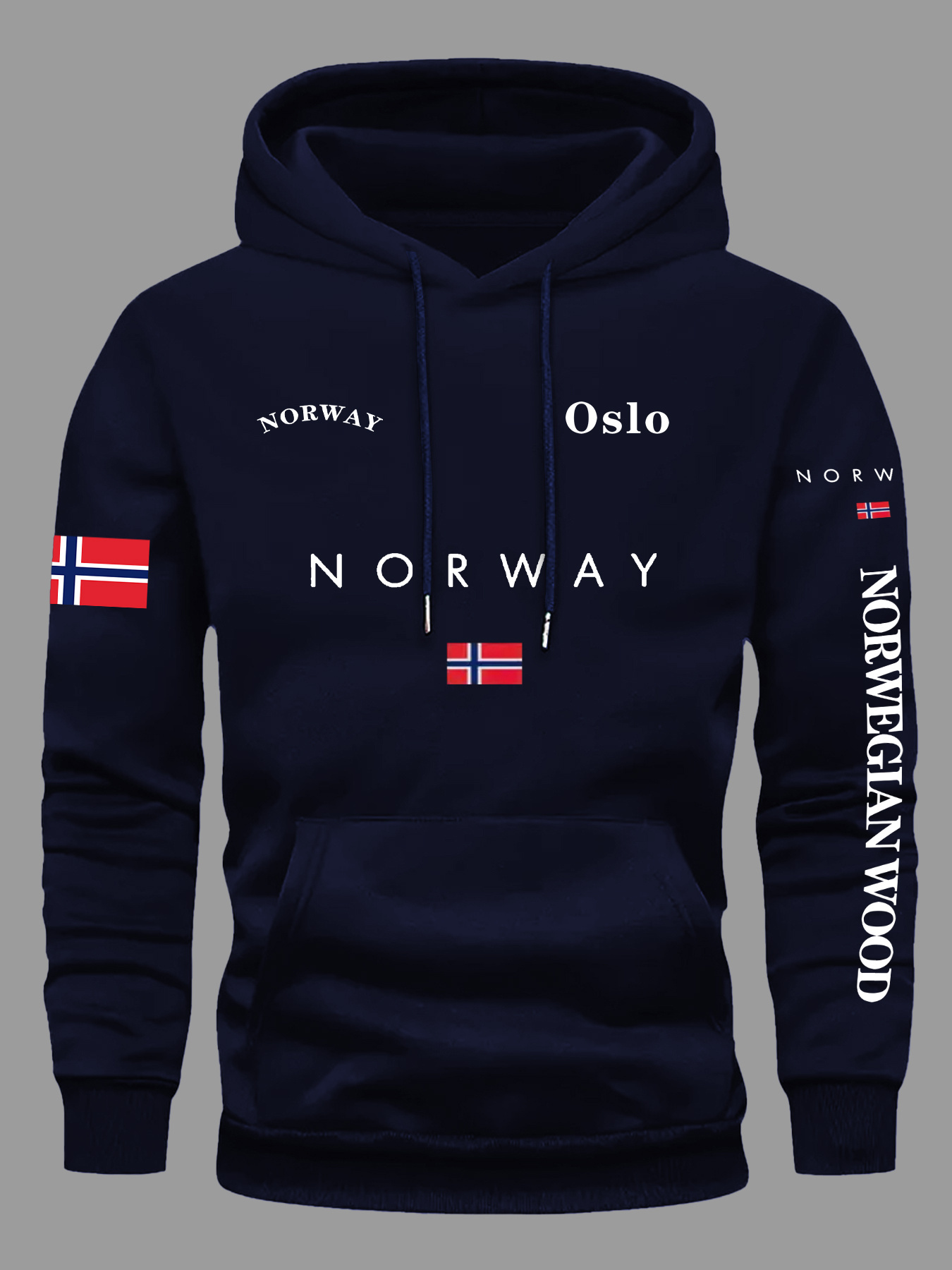 NORWAY Flag Hoodies Men Women  – Winter Clothing Norway Bewertung und Preis