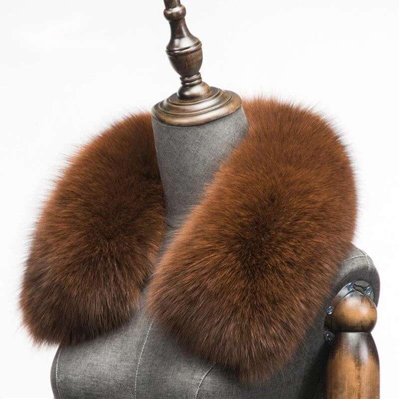 Winter Natural Fox Fur Scarf S – Winter Clothing Design Bewertung und Preis