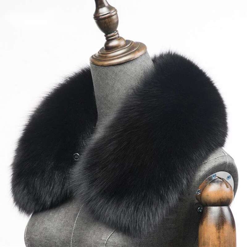 Winter Natural Fox Fur Scarf S – Winter Clothing Design Bewertung und Preis