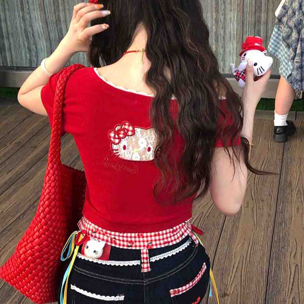 Hello Kitties Summer Women's S – Winter Clothing For Woman Bewertung und Preis