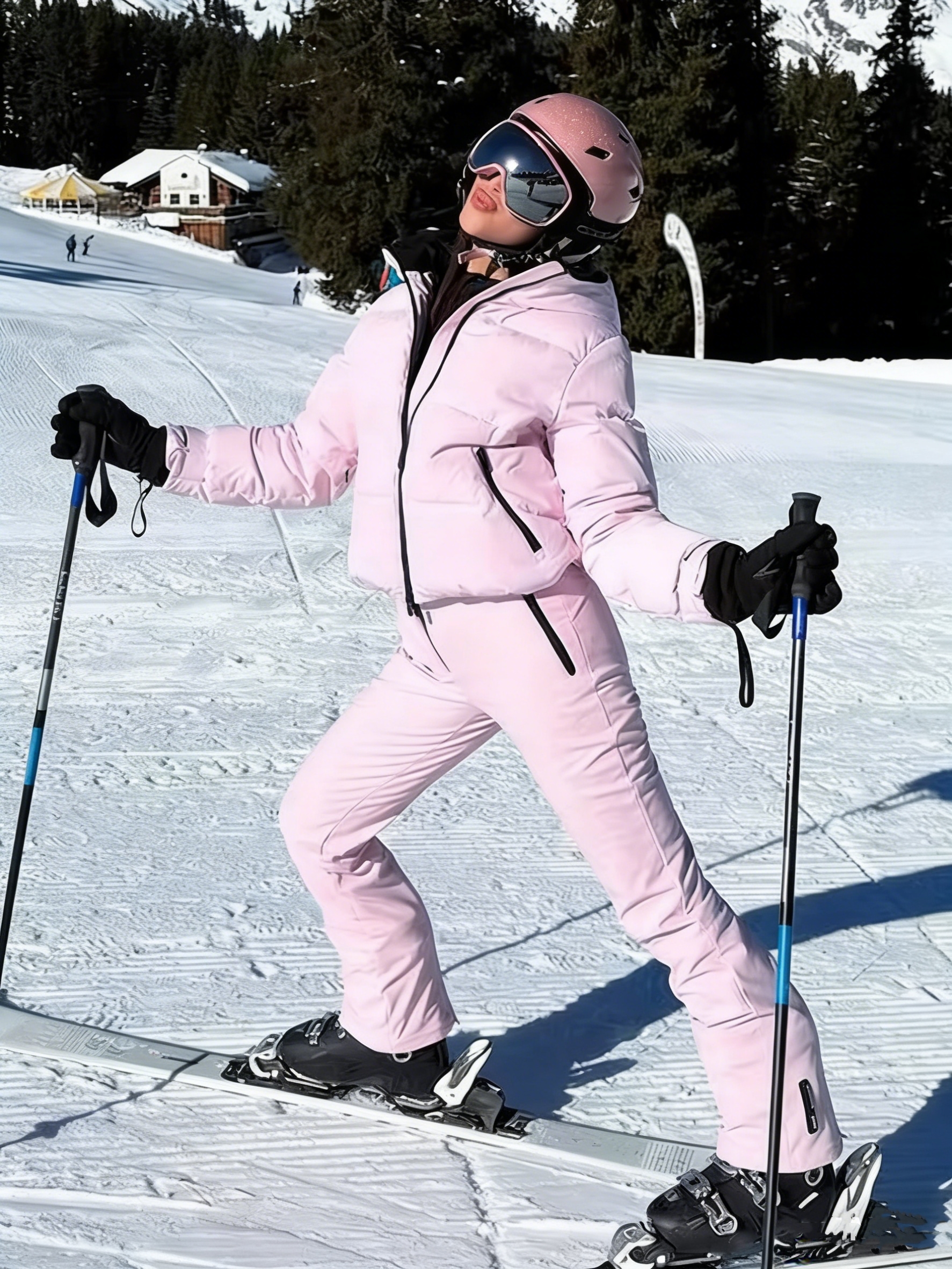 Winter Pink Thicken Warm Women – Winter Clothing For Woman Bewertung und Preis