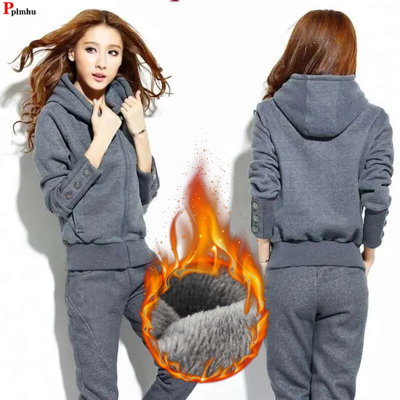 Winter 2 Pieces Sets Hooded Pl – Winter Clothing Sales Bewertung und Preis