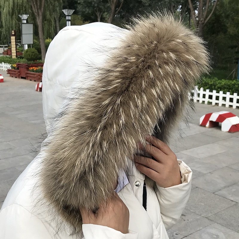 Real Fur Collar for Coat Parka – Winter Clothing Design Bewertung und Preis