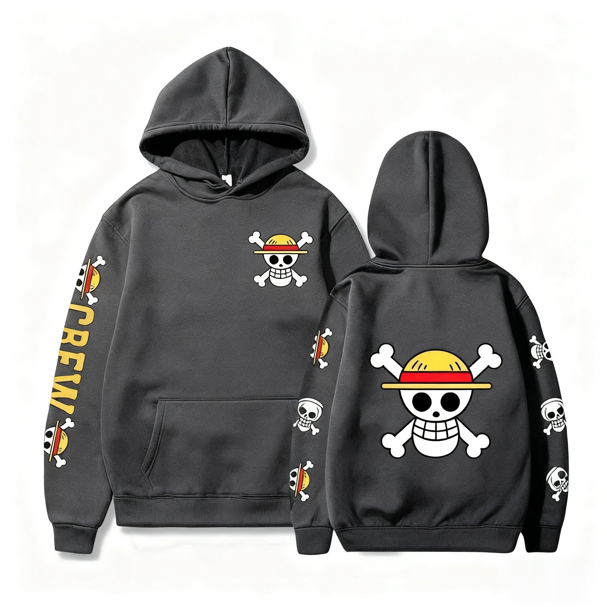 One Piece Skull Print Hoodie M – Winter Clothing Trends 2026 Bewertung und Preis