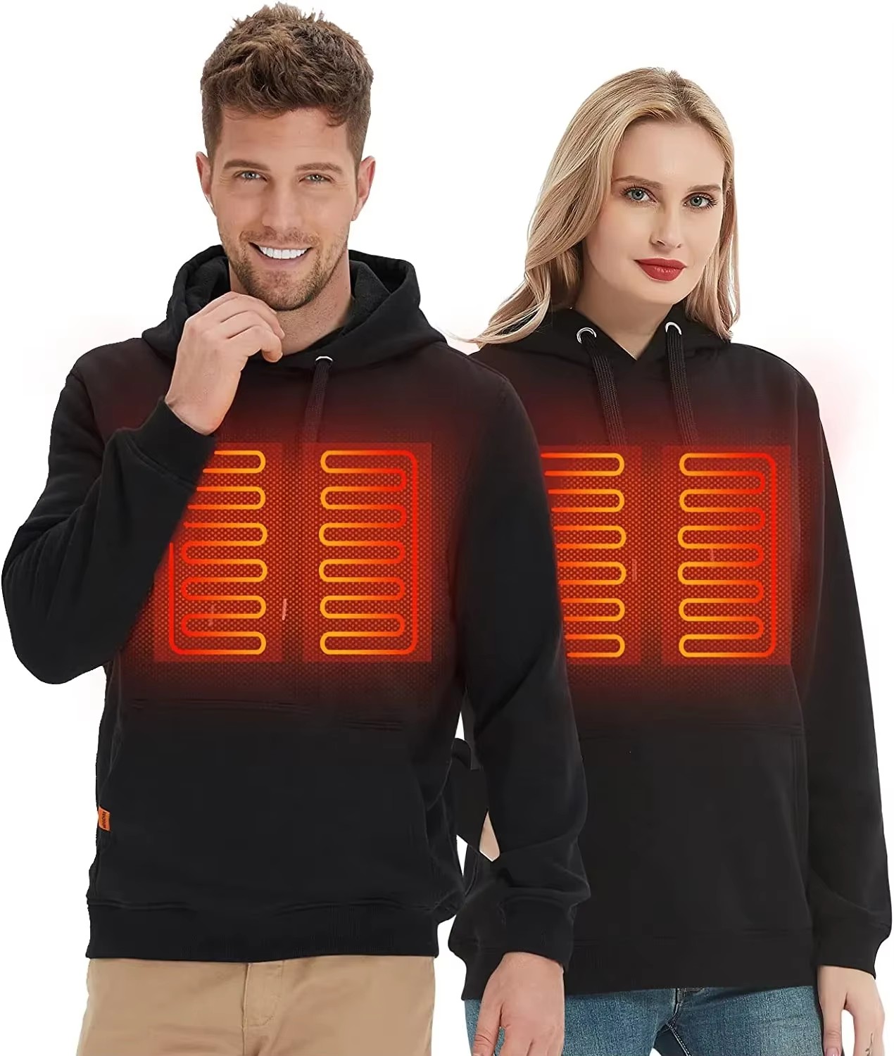 Women USB Heating Hoodies men  – Winter Clothing Design Bewertung und Preis