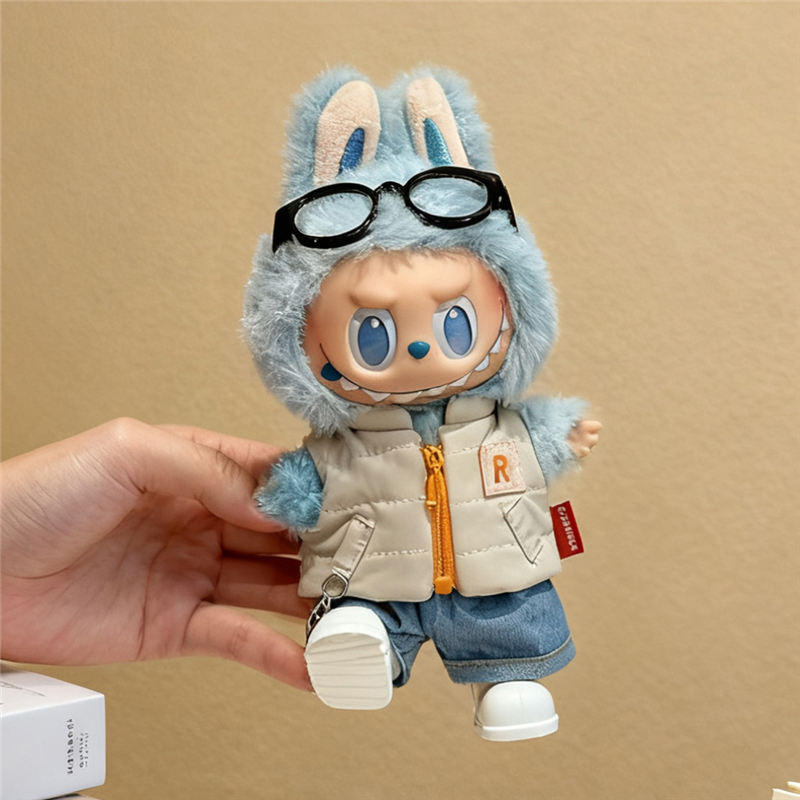 For 15 17cm Labubu Doll Solid  – Winter Clothing Items Bewertung und Preis
