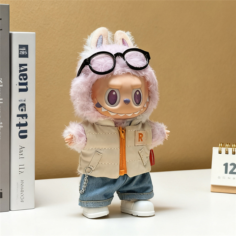 For 15 17cm Labubu Doll Solid  – Winter Clothing Items Bewertung und Preis