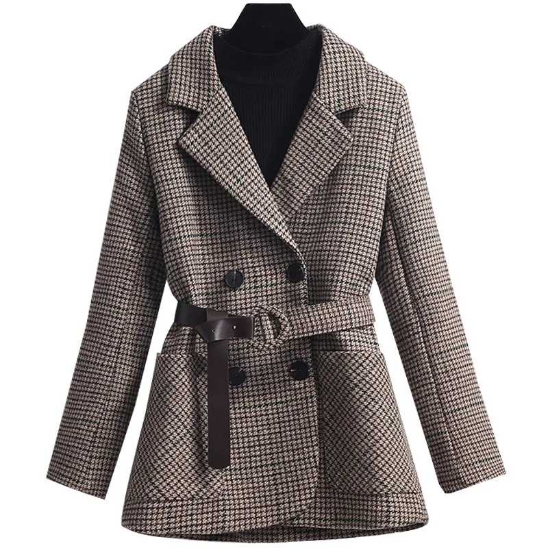 2026 Houndstooth Woolen Coats  – Winter Clothing Trends 2026 Bewertung und Preis