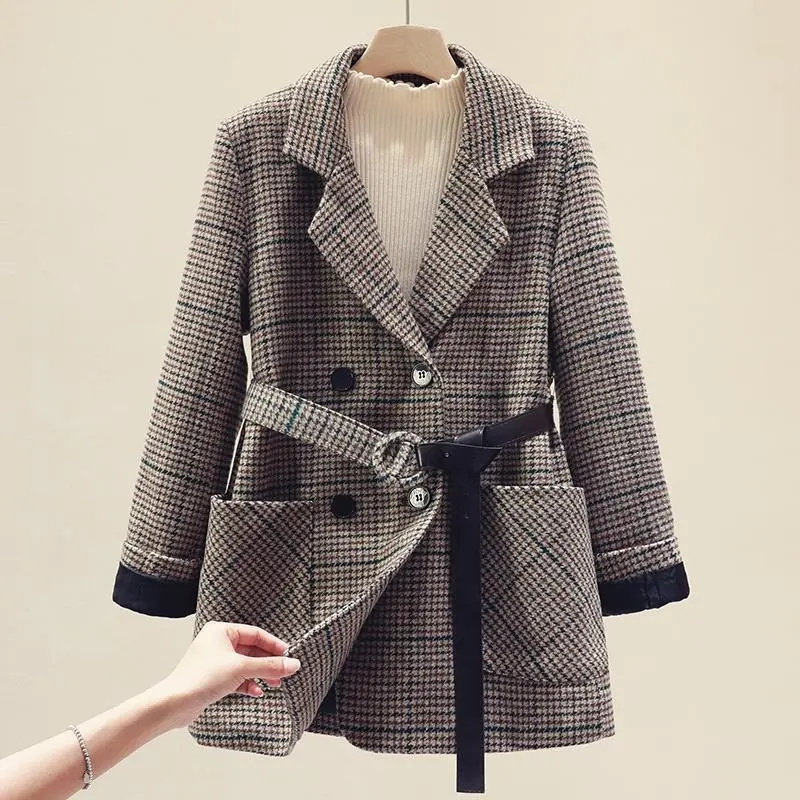2026 Houndstooth Woolen Coats  – Winter Clothing Trends 2026 Bewertung und Preis