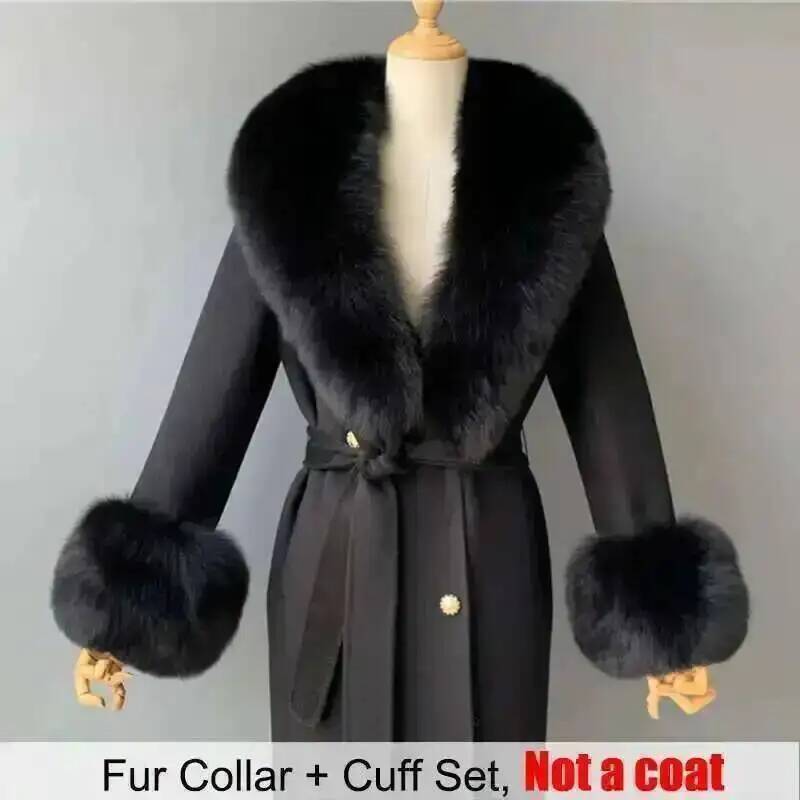 Real Fur Collar And Cuffs Set  – Winter Clothing Design Bewertung und Preis