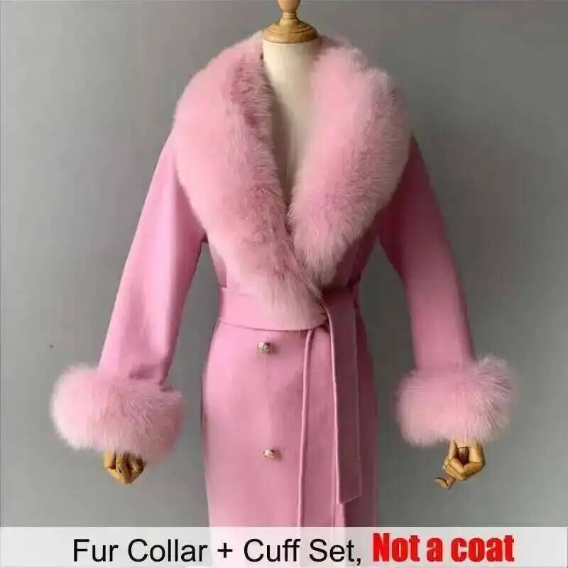 Real Fur Collar And Cuffs Set  – Winter Clothing Design Bewertung und Preis