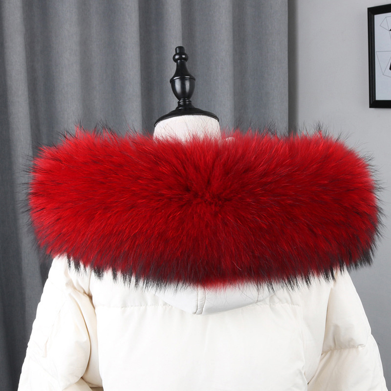 100% Real Fur Collar Coat Wint – Winter Clothing Design Bewertung und Preis