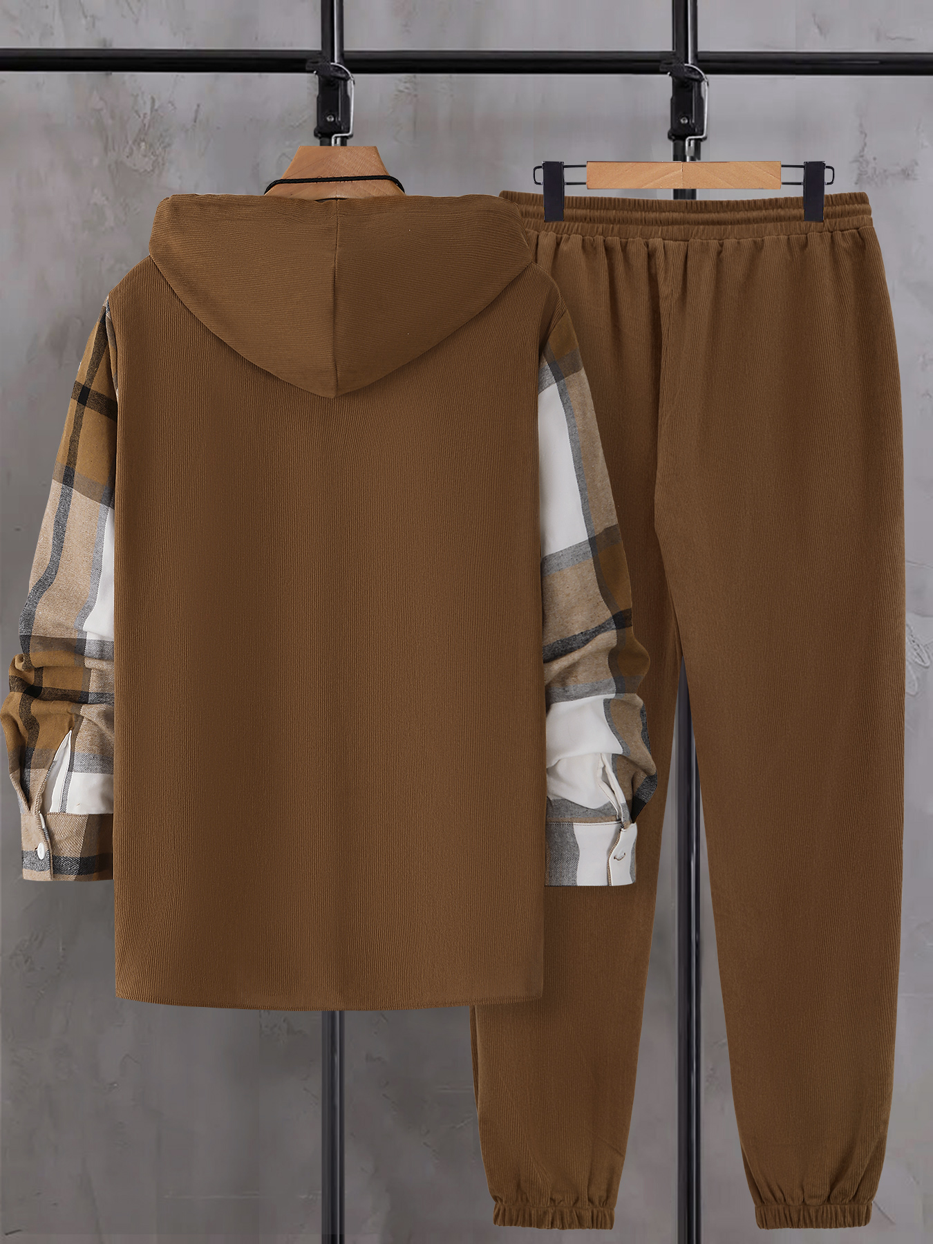 Men's Autumnal Hooded Set with – Winter Clothing Design Bewertung und Preis