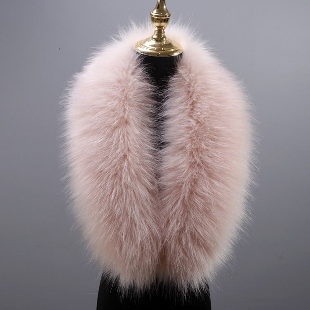 New 80cm Large Faux Fur Collar – Winter Clothing Design Bewertung und Preis