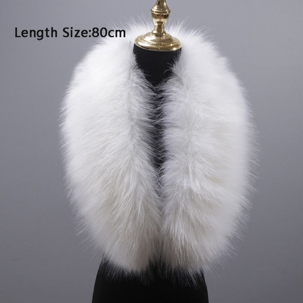 New 80cm Large Faux Fur Collar – Winter Clothing Design Bewertung und Preis
