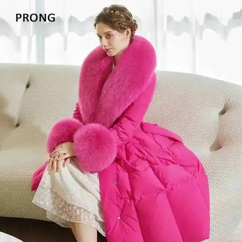 100% Real Fox Fur Collar Winte – Winter Clothing Design Bewertung und Preis