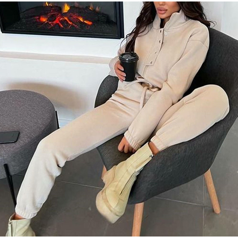 Casual Stand Collar Jumpsuits  – Winter Clothing Sales Bewertung und Preis