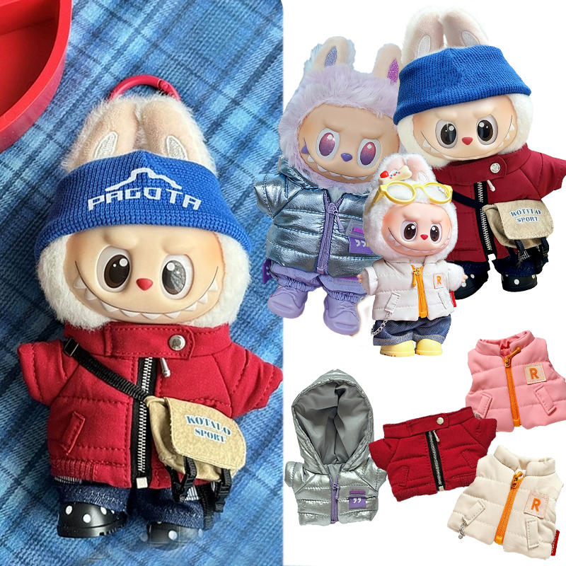 For 15 17cm Labubu Doll Winter – Winter Clothing Items Bewertung und Preis