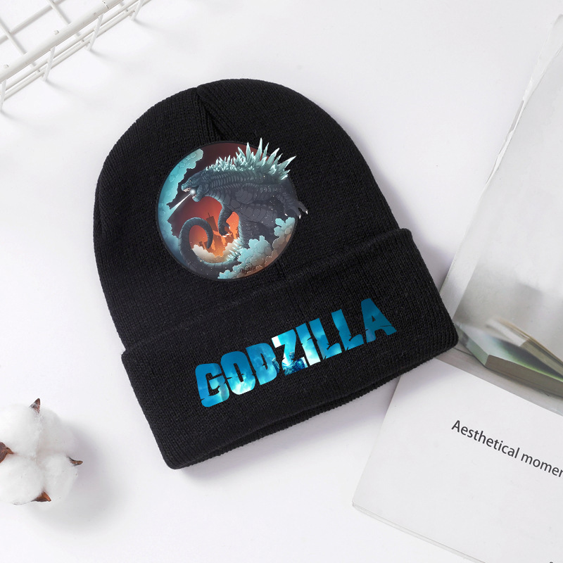 Godzilla Knitted Hat Winter Sp – Winter Clothing 1 Year Old Bewertung und Preis