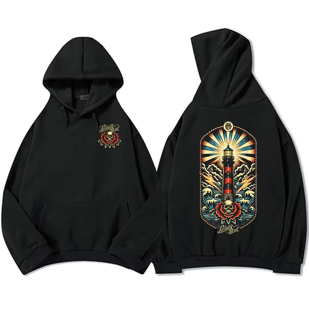 Men's Hoodies Skeleton Lightho – Winter Clothing Drive Bewertung und Preis